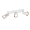 SLV 1008326 PURI 2.0 Cone Wand- und Deckenleuchte long 3-flammig weiß GU10