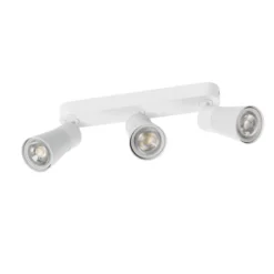 SLV 1008326 PURI 2.0 Cone Wand- und Deckenleuchte long 3-flammig weiß GU10