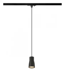 SLV 1008262 PURI 2.0 Dome 1-Phasen Pendelleuchte GU10 max. 6W schwarz