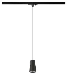 SLV 1008262 PURI 2.0 Dome 1-Phasen Pendelleuchte GU10 max. 6W schwarz