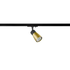 SLV 1008251 PURI 2.0 Dome 1-Phasen Spot GU10 max. 6W schwarz gold