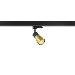 SLV 1008273 PURI 2.0 Dome 3-Phasen Spot GU10 max. 6W schwarz gold