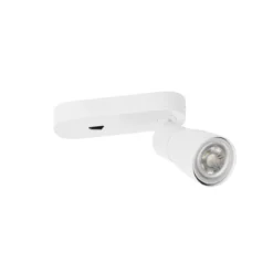 SLV 1008306 PURI 2.0 Dome Wand- und Deckenleuchte Schalter weiß GU10