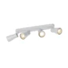 SLV 1008355 PURI 2.0 Dome Wand- und Deckenleuchte long 4-flammig grau GU10