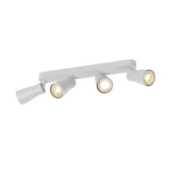 SLV 1008355 PURI 2.0 Dome Wand- und Deckenleuchte long 4-flammig grau GU10