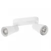 SLV 1008371 PURI 2.0 Dome Wand- und Deckenleuchte long 2-flammig weiß GU10