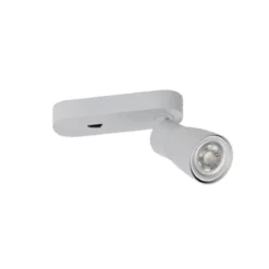SLV 1008307 PURI 2.0 Dome Wand- und Deckenleuchte Schalter grau GU10