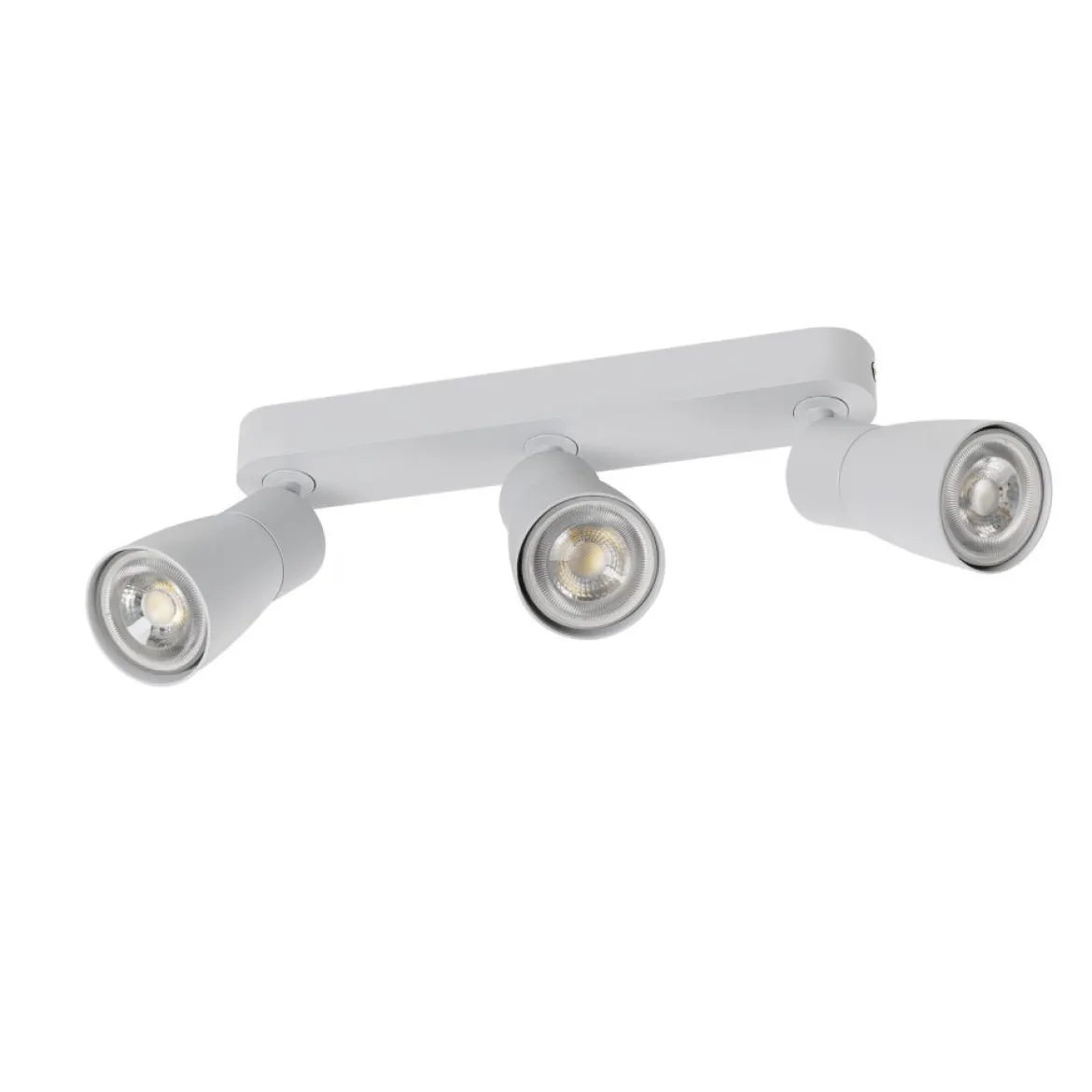 SLV 1008331 PURI 2.0 Dome Wand- und Deckenleuchte long 3-flammig grau GU10