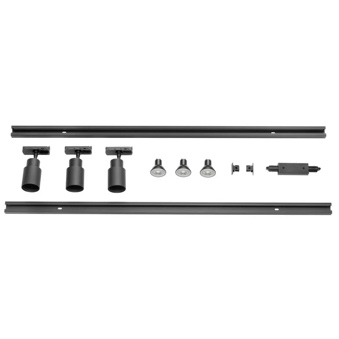 SLV 1008903 PURI 2.0 Triple Track Set 1-Phasen QPAR51 schwarz