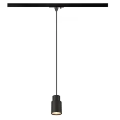 SLV 1008254 PURI 2.0 Tube 1-Phasen Pendelleuchte GU10 max. 6W schwarz