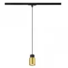 SLV 1008255 PURI 2.0 Tube 1-Phasen Pendelleuchte GU10 max. 6W schwarz gold