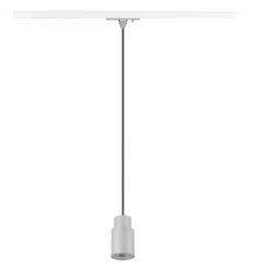 SLV 1008257 PURI 2.0 Tube 1-Phasen Pendelleuchte GU10 max. 6W grau