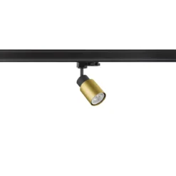 SLV 1008267 PURI 2.0 Tube 3-Phasen Spot GU10 max. 6W gold schwarz