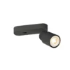 SLV 1008296 PURI 2.0 Tube Wand- und Deckenleuchte Schalter schwarz GU10