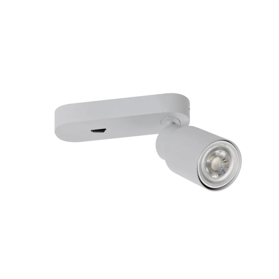 SLV 1008299 PURI 2.0 Tube Wand- und Deckenleuchte Schalter grau GU10