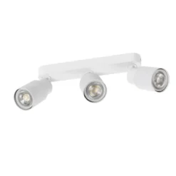 SLV 1008322 PURI 2.0 Tube Wand- und Deckenleuchte long 3-flammig weiß GU10