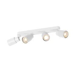 SLV 1008346 PURI 2.0 Tube Wand- und Deckenleuchte long 4-flammig weiß GU10