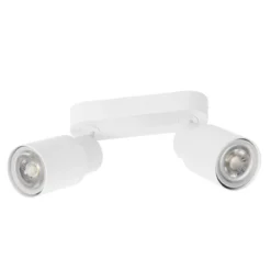 SLV 1008363 PURI 2.0 Tube Wand- und Deckenleuchte long 2-flammig weiß GU10