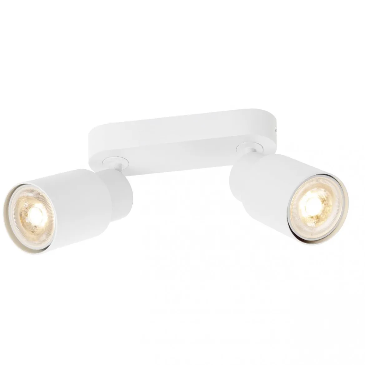 SLV 1008363 PURI 2.0 Tube Wand- und Deckenleuchte long 2-flammig weiß GU10