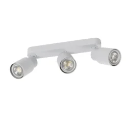 SLV 1008323 PURI 2.0 Tube Wand- und Deckenleuchte long 3-flammig grau GU10
