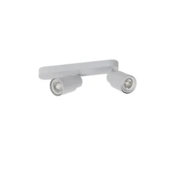 SLV 1008311 PURI 2.0 Tube Wand- und Deckenleuchte 2-flammig grau GU10