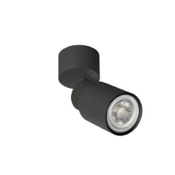 SLV 1008284 PURI 2.0 Tube Wand- und Deckenleuchte 1-flammig schwarz GU10