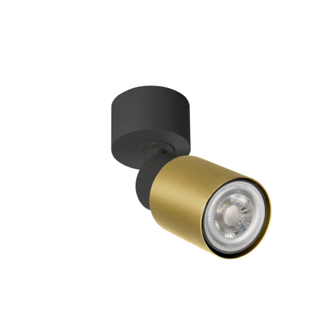 SLV 1008285 PURI 2.0 Tube Wand- und Deckenleuchte 1-flammig gold schwarz GU10