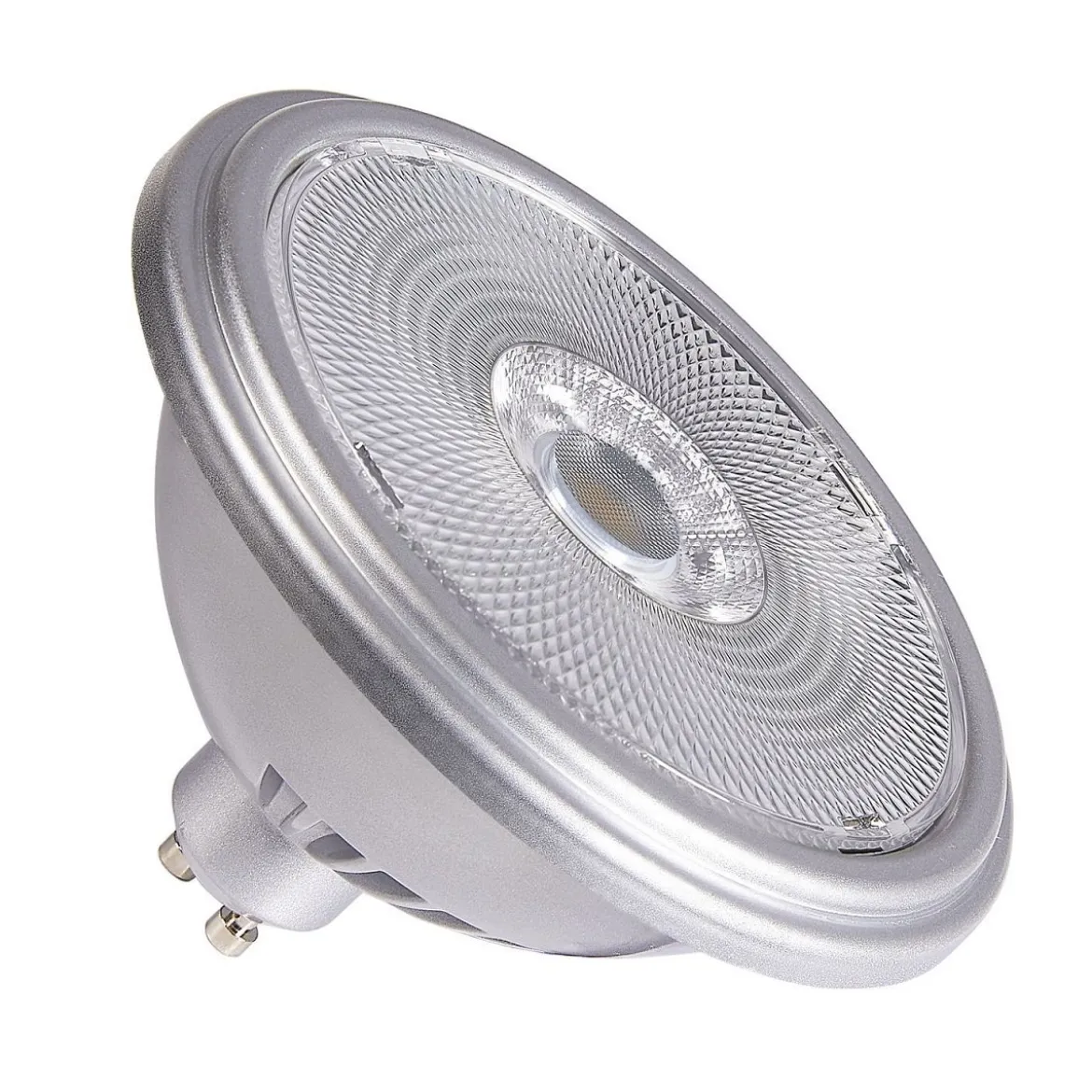 SLV 1005279 QPAR111 GU10 LED Lichtquelle silber 12,5W 3000K CRI90 30°