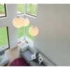 SLV 165400 ROTOBALL 50 Pendelleuchte weiss E27 max. 24W