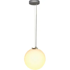 SLV 165390 ROTOBALL 25 Pendelleuchte weiss E27 max. 24W