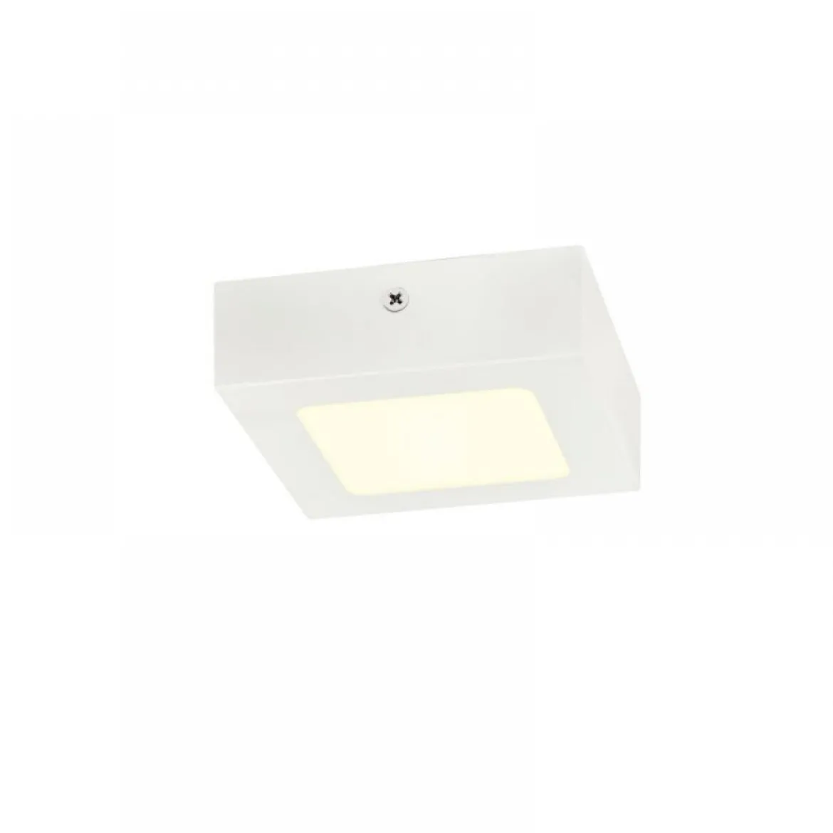 SLV 1004703 SENSER 12 CW LED Wand- und Deckenaufbauleuchte eckig weiß 4000K