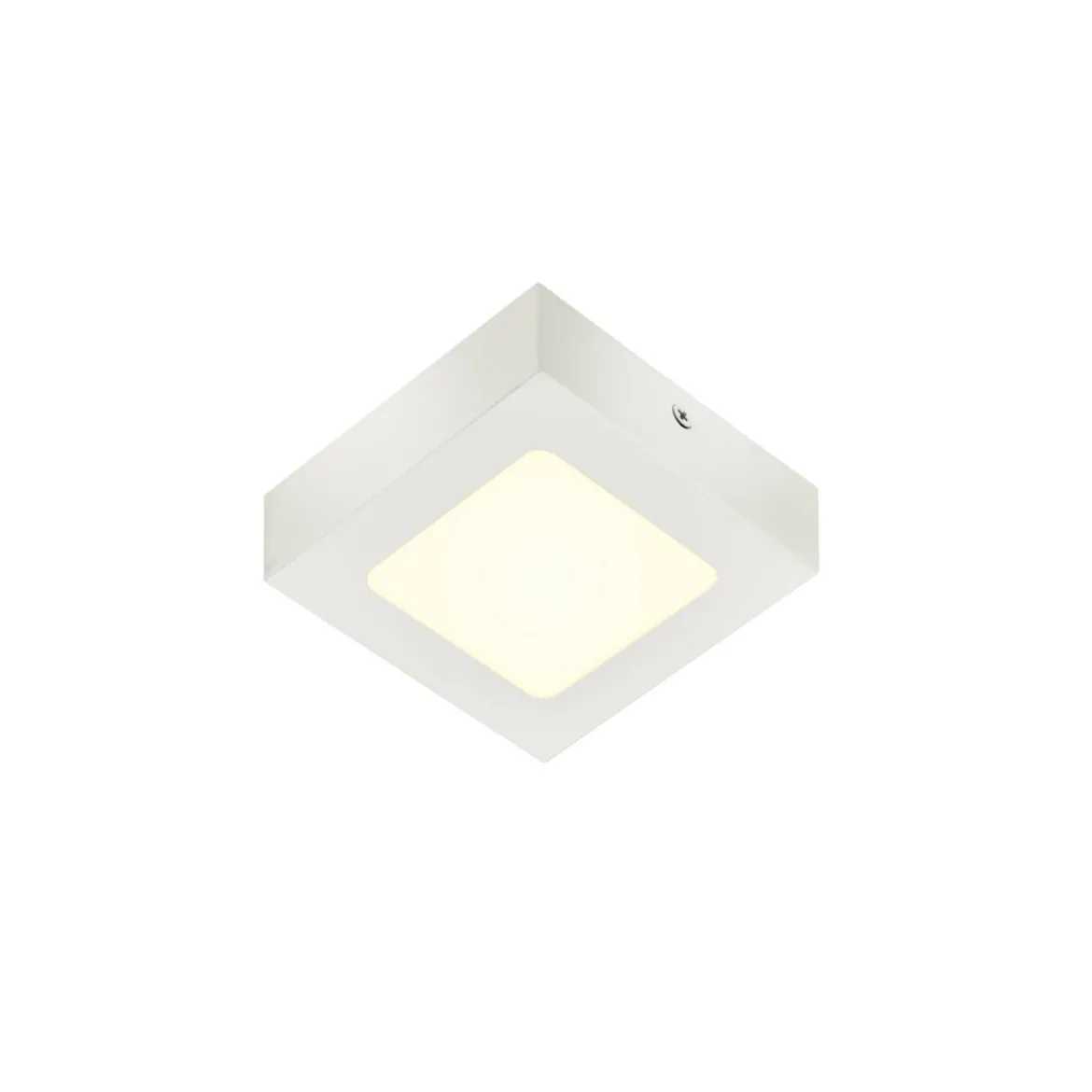 SLV 1004703 SENSER 12 CW LED Wand- und Deckenaufbauleuchte eckig weiß 4000K
