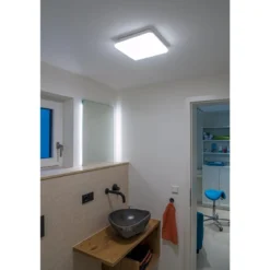 SLV 1005087 SIMA LED Wand- und Deckenaufbauleuchte weiß 3000K eckig dimmbar
