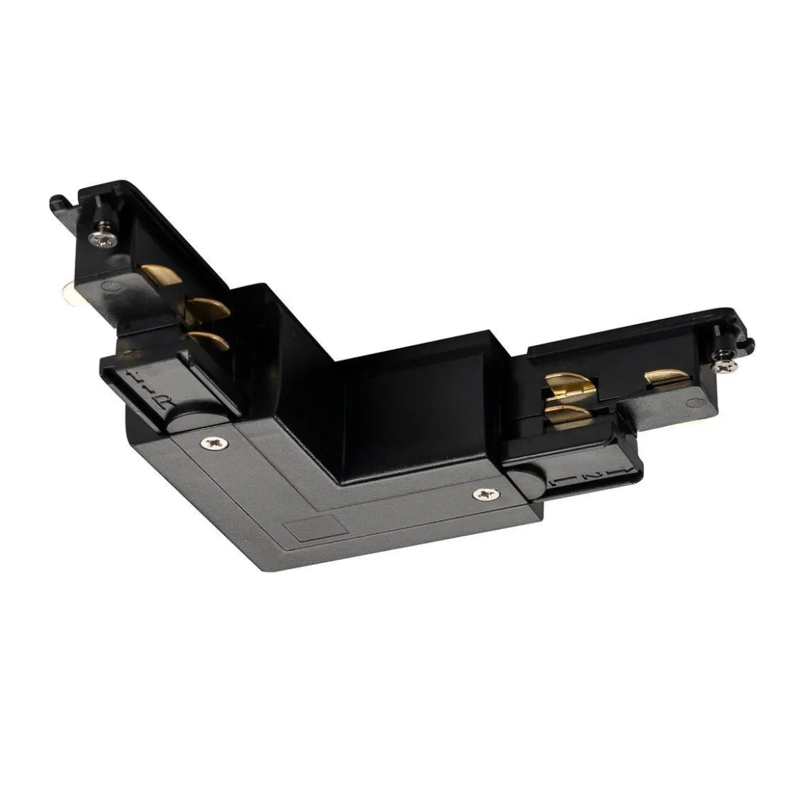 SLV 1007816 S-TRACK DALI L-Verbinder verstellbar mit Einspeisemöglichkeit schwarz