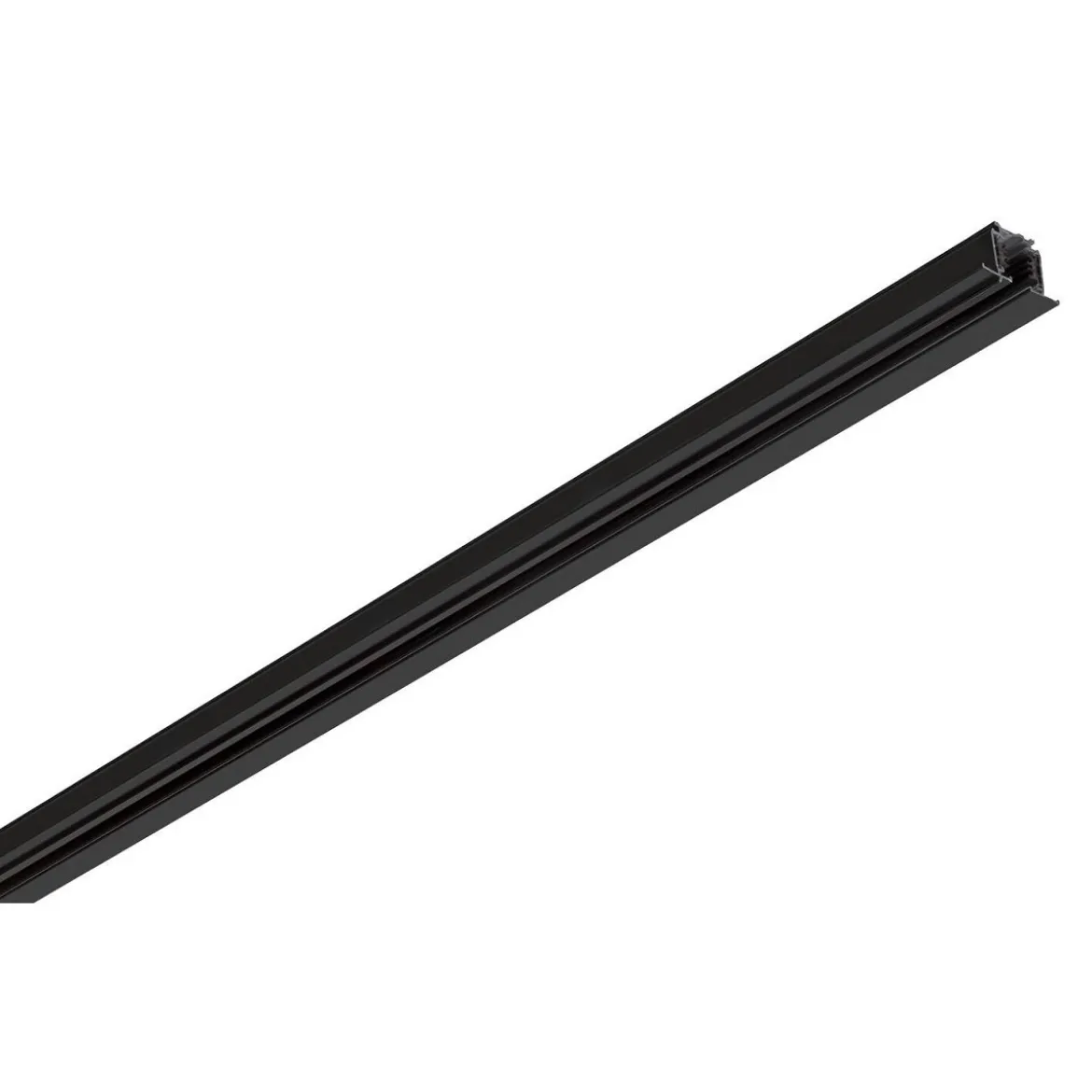 SLV 1006513 S-Track 3-Phasen Einbauschiene 2m schwarz DALI