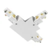 SLV 1006528 S-Track 3-Phasen Einbauschiene T-Verbinder Erde innen links weiss DALI