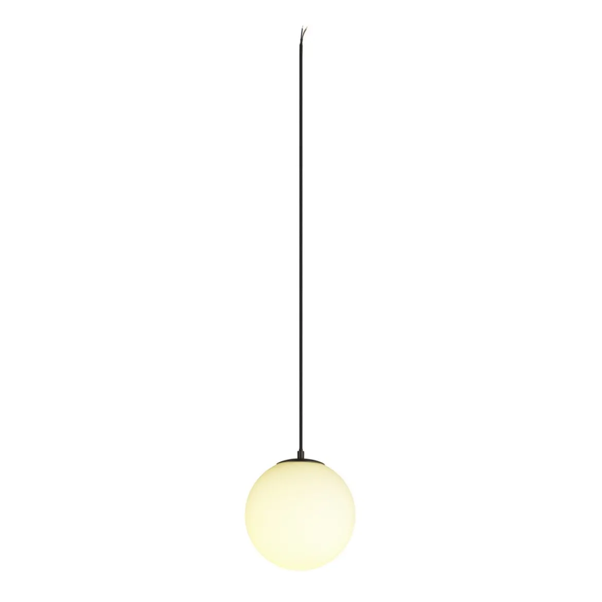 SLV 1008139 SUN 20 Pendelleuchte E27 offenes Kabelende matt schwarz