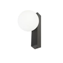 SLV 1008123 SUN Wandlampe eckig schwarz