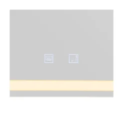 SLV 1004730 TRUKKO WL LED Wandaufbauleuchte eckig defog alu