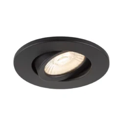 SLV 1007091 Universal Downlight Abdeckung für Downlight IP20 schwenkbar schwarz rund