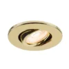 SLV 1007094 Universal Downlight Abdeckung für Downlight IP20 schwenkbar gold rund