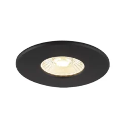 SLV 1007096 Universal Downlight Abdeckung für Downlight IP65 schwarz rund
