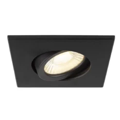 SLV 1007184 UNIVERSAL DOWNLIGHT Abdeckung für Downlight IP20 eckig schwenkbar schwarz