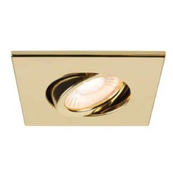 SLV 1007187 UNIVERSAL DOWNLIGHT Abdeckung für Downlight IP20 eckig schwenkbar gold