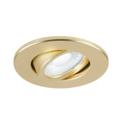 SLV 1007191 Universal Downlight Abdeckung für Downlight IP20 rund schwenkbar gold