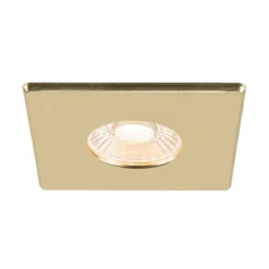 SLV 1007193 Universal Downlight Abdeckung für Downlight IP65 eckig gold