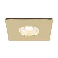 SLV 1007193 Universal Downlight Abdeckung für Downlight IP65 eckig gold