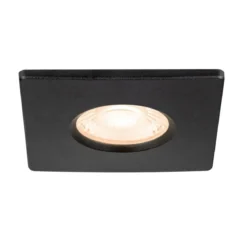 SLV 1008096 UNIVERSAL DOWNLIGHT Abdeckung für Downlight IP65 eckig schwarz