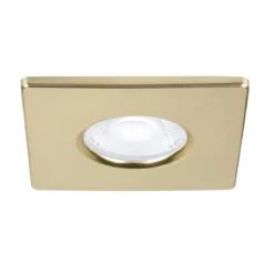 SLV 1008098 UNIVERSAL DOWNLIGHT Abdeckung für Downlight IP65 eckig gold matt