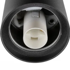 SLV 1007607 VARYT Deckenaufbauleuchte rund max. 6W E14 schwarz